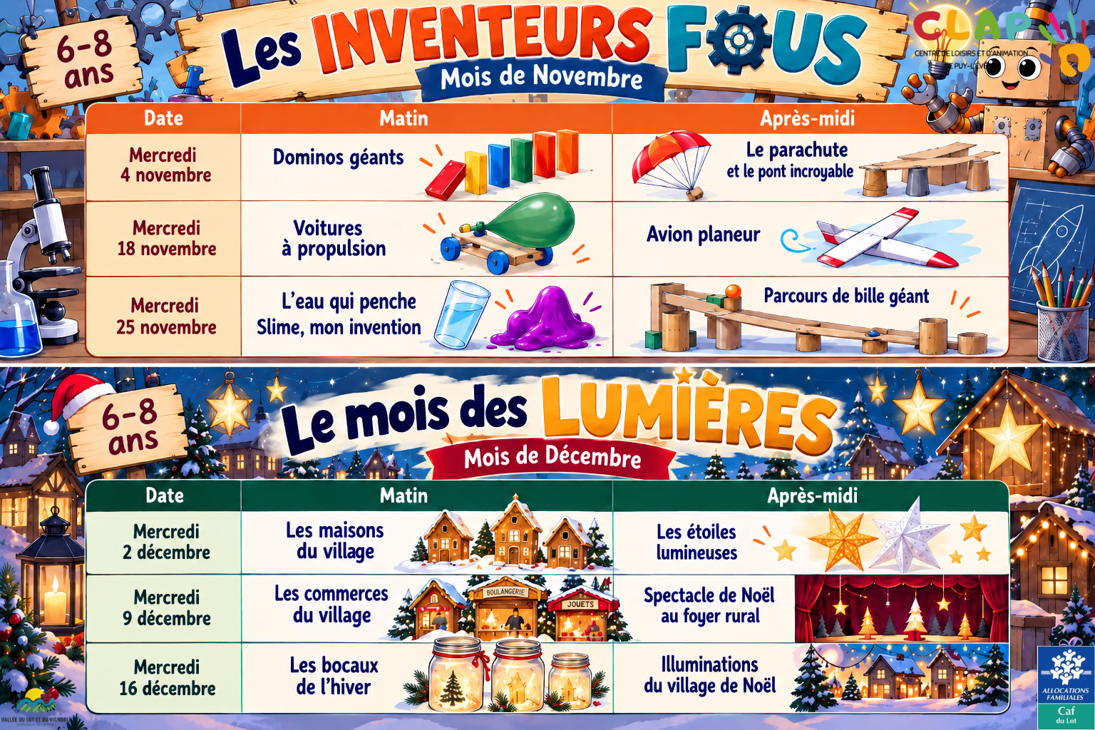 Vous consultez actuellement Les Mercredis de novembre et décembre